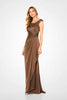 Cameron Blake by Mon Cheri - Cap Sleeve Sheath Evening Dress 219676