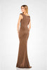 Cameron Blake by Mon Cheri - Cap Sleeve Sheath Evening Dress 219676