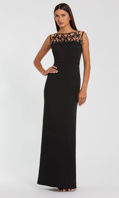 Ieena Duggal 2295 - Sleeveless Column Gown with Bow Accents Mother of the Bride Dresses