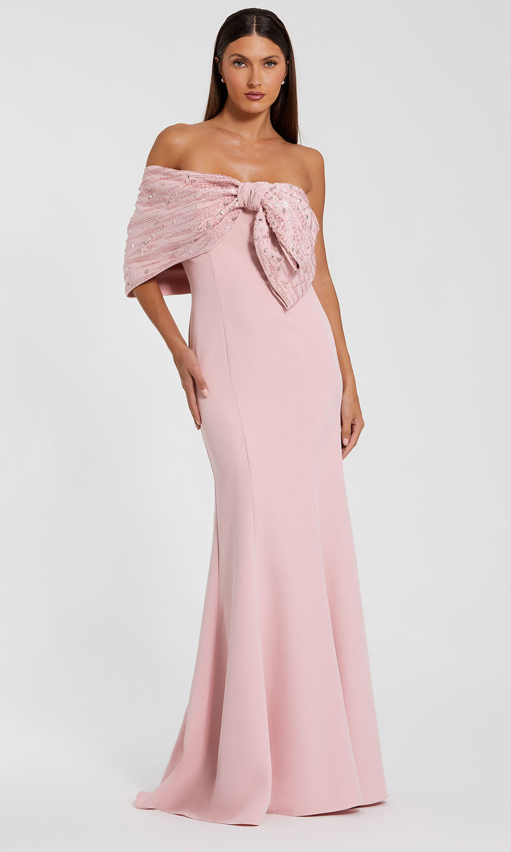 Mac Duggal 2305 - Beaded Accent Mermaid Formal Gown Evening Dresses