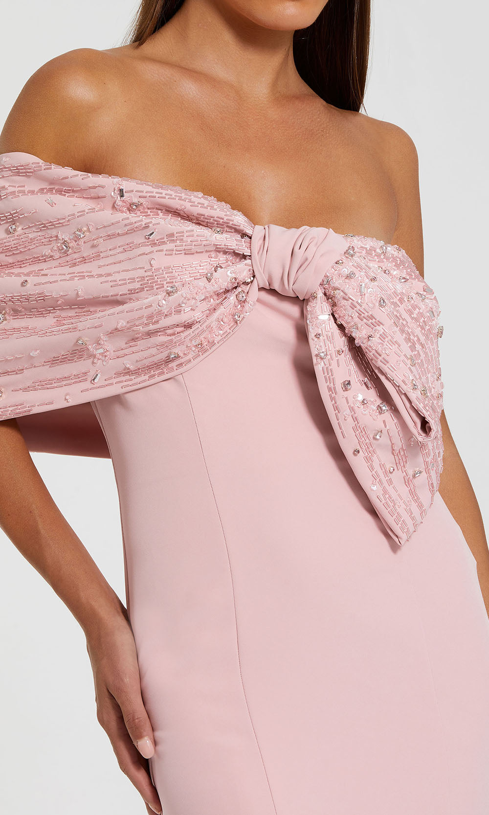 Mac Duggal 2305 - Beaded Accent Mermaid Formal Gown Evening Dresses