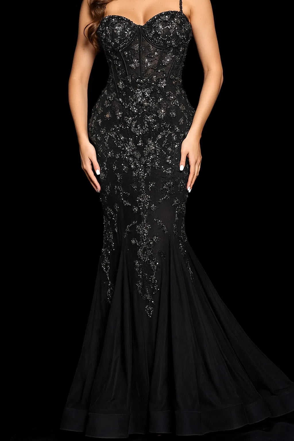 Jovani 23125 - Beaded Sweetheart Prom Dress