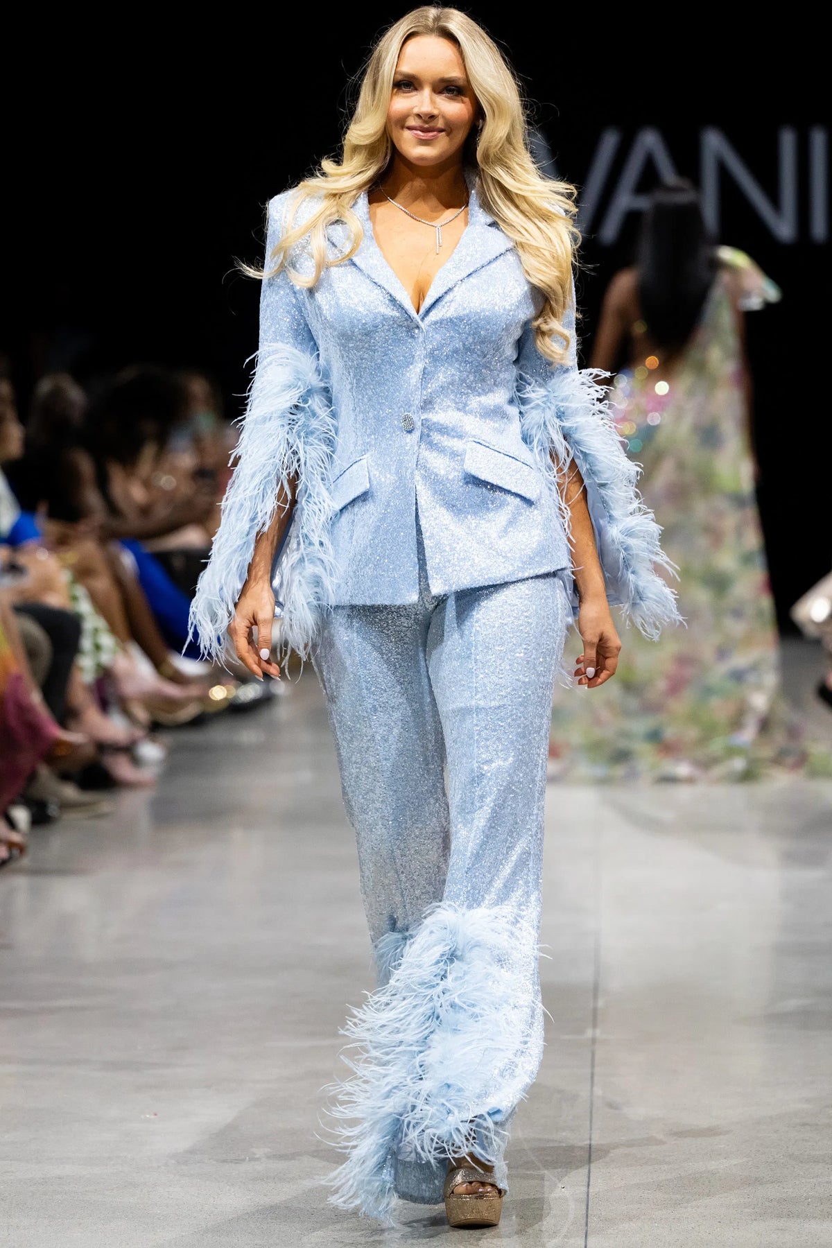 Jovani 23162 - Two Piece Pant Suit