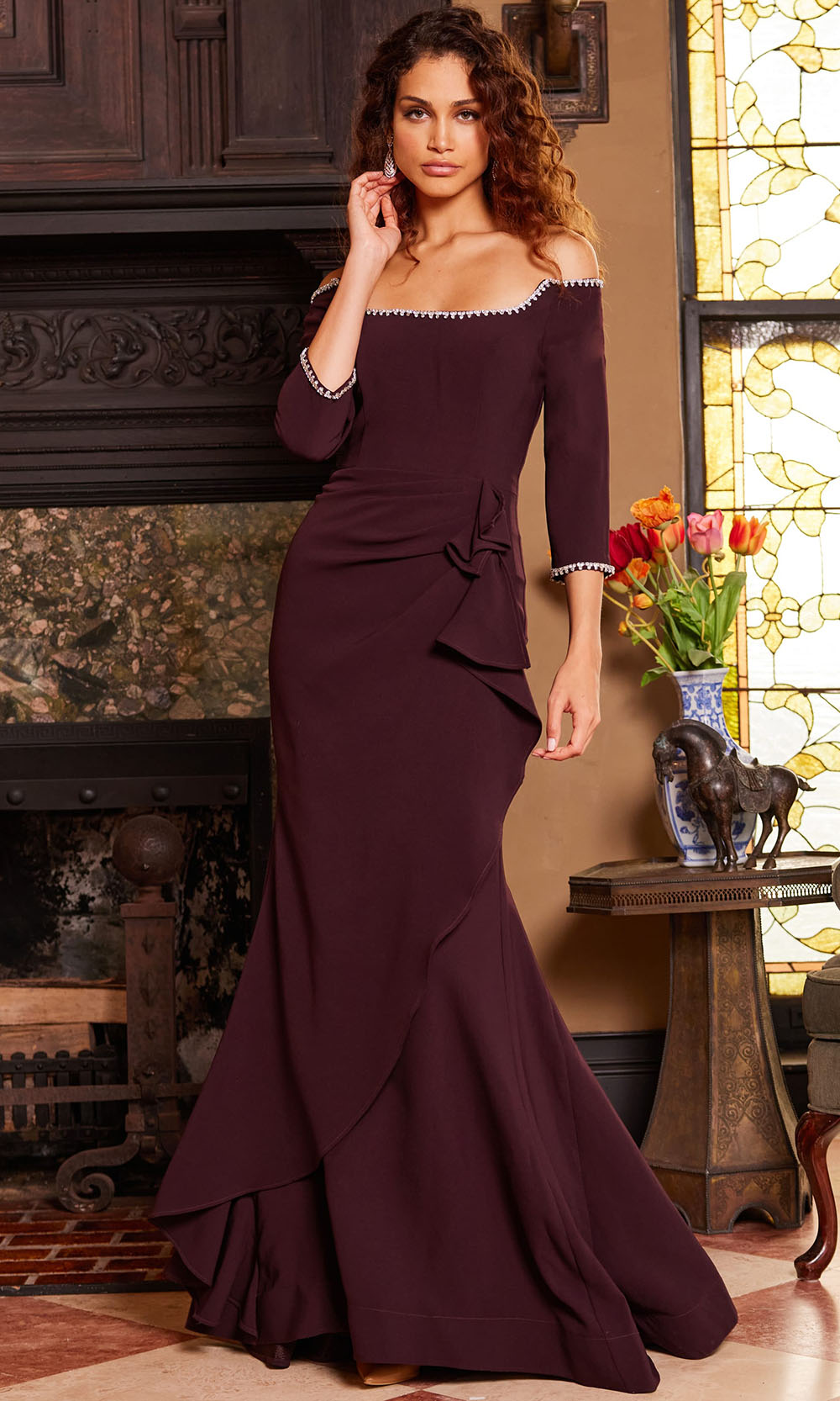 Jovani 23190 - Ruffled Dress
