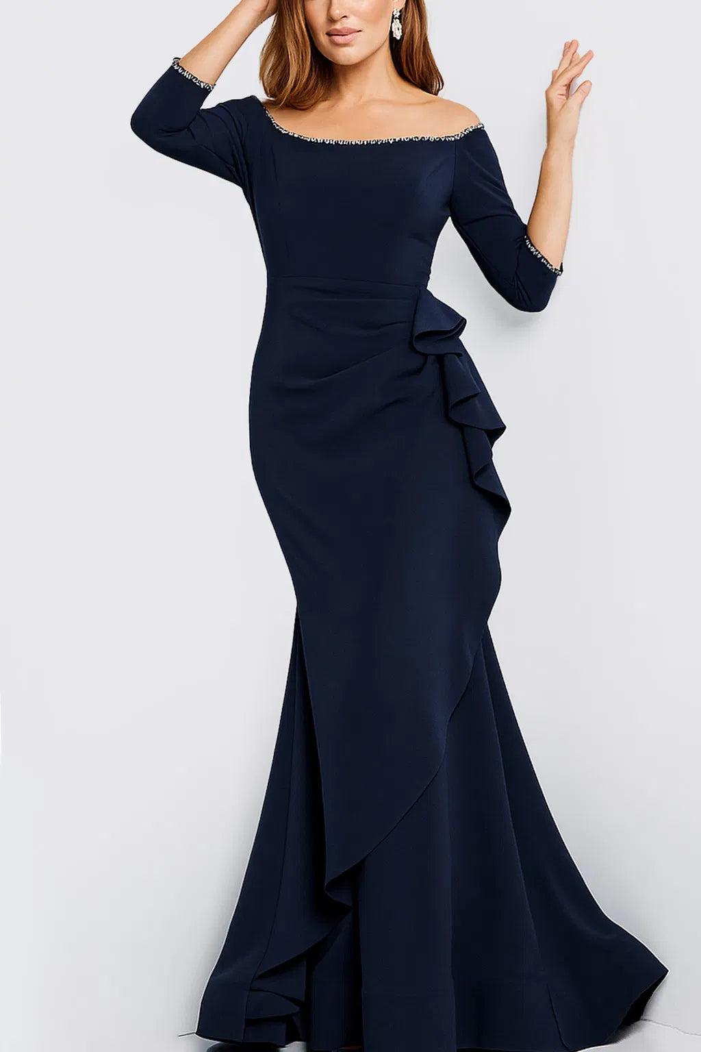 Jovani 23190 - Ruffled Dress