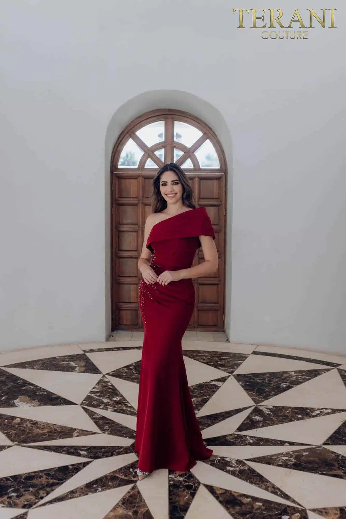 Terani Couture 231M0473 - One Sleeve Gown