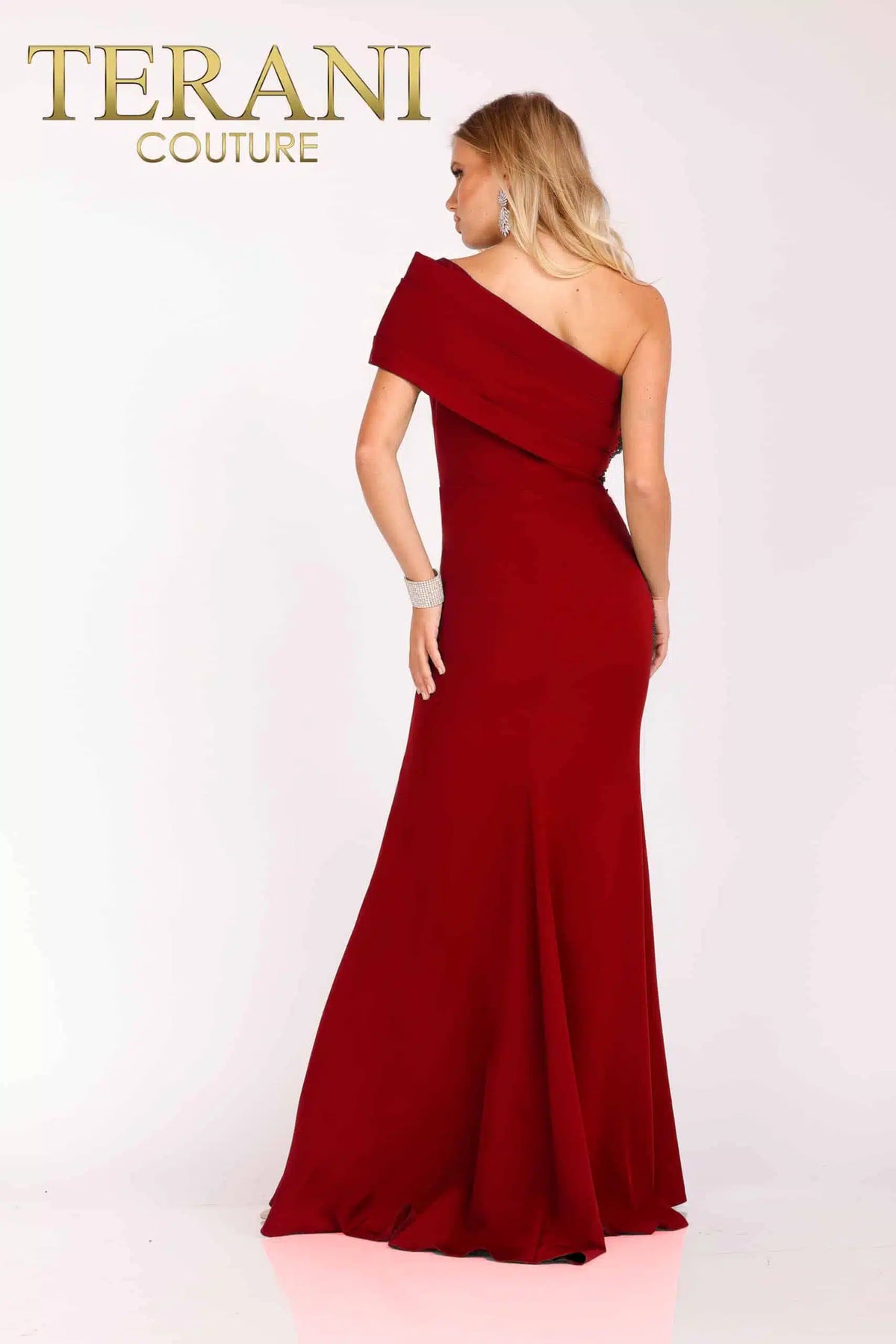 Terani Couture 231M0473 - One Sleeve Gown