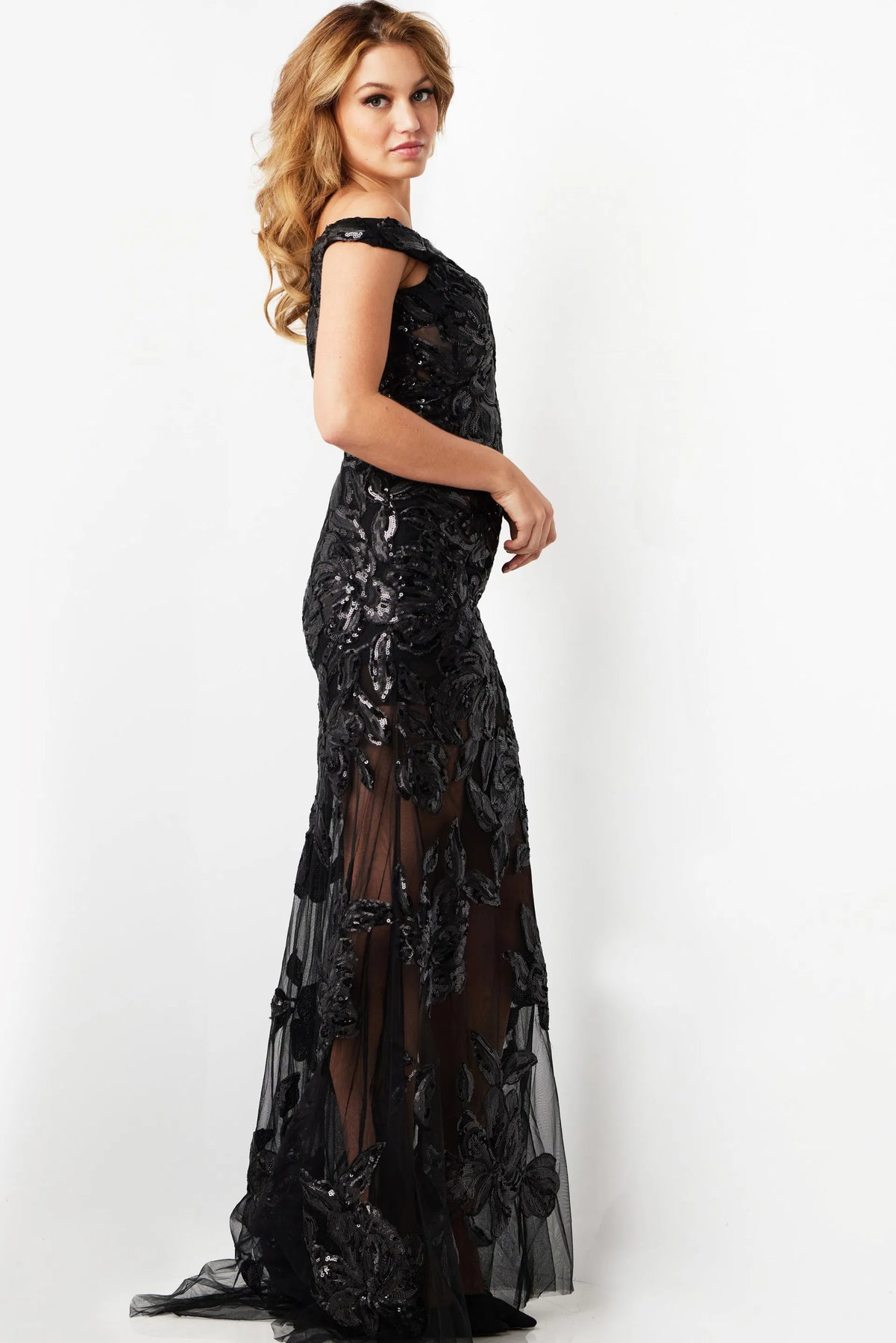 Jovani 23834 - Off Shoulder Gown