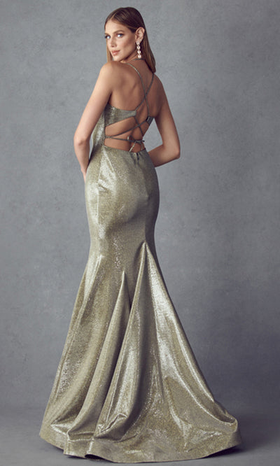 Juliet Dresses 242 - Spaghetti Strap Mermaid Evening Gown Prom Dresses