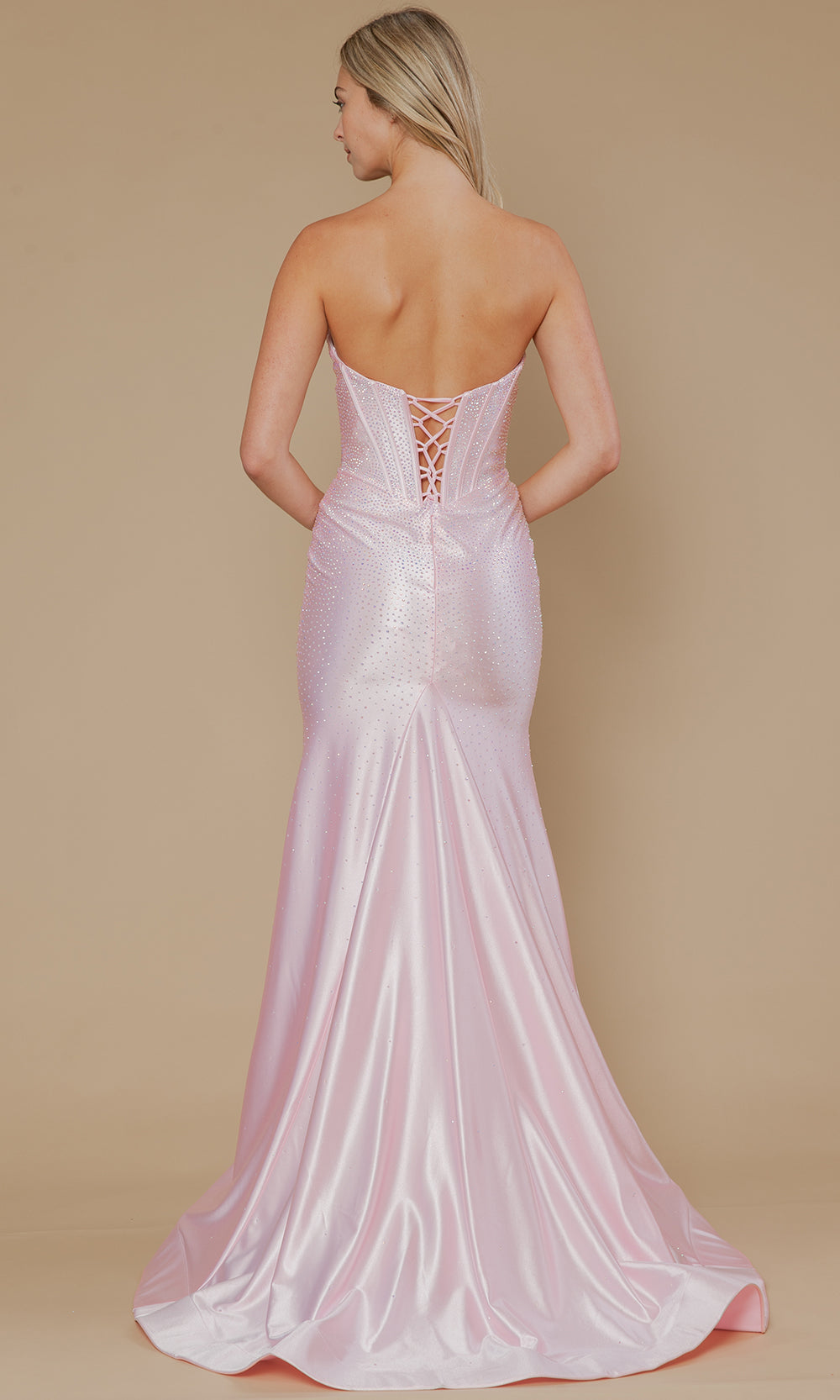 Poly USA 25046 - Boned Bodice Strapless Evening Gown Bridesmaid Dresses
