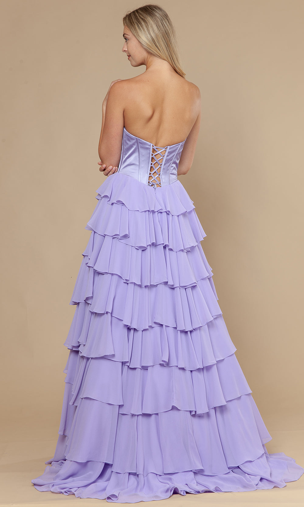 Poly USA 25074 - Embroidered Bust Sweetheart A-Line Dress Prom Dresses