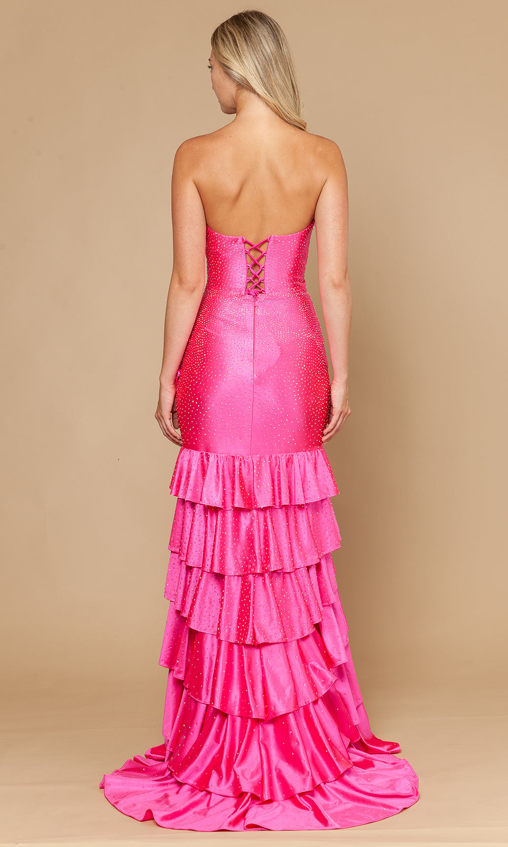 Poly USA 25158 - Cutout Bodice Sweetheart Trumpet Dress Prom Dresses