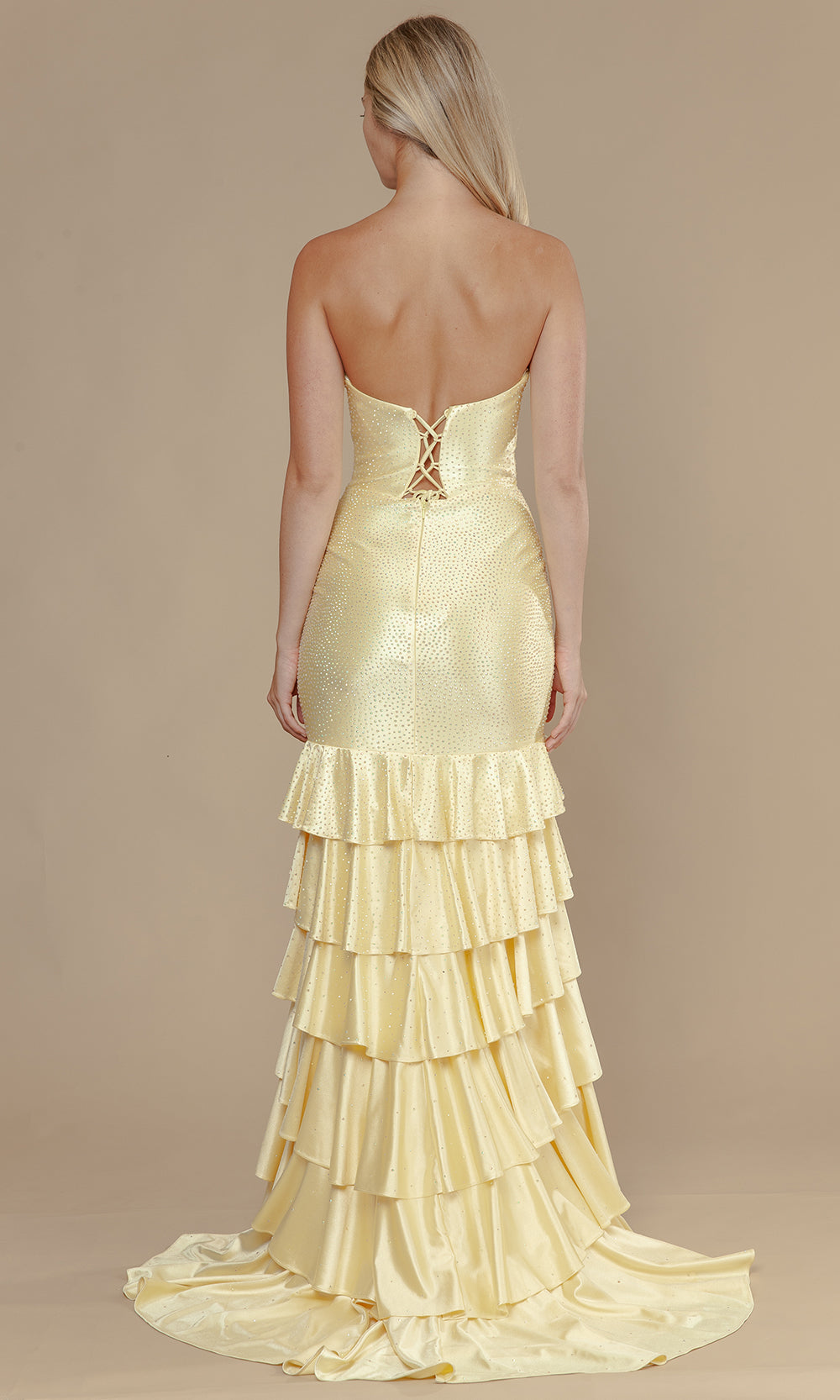 Poly USA 25158 - Cutout Bodice Sweetheart Trumpet Dress Prom Dresses