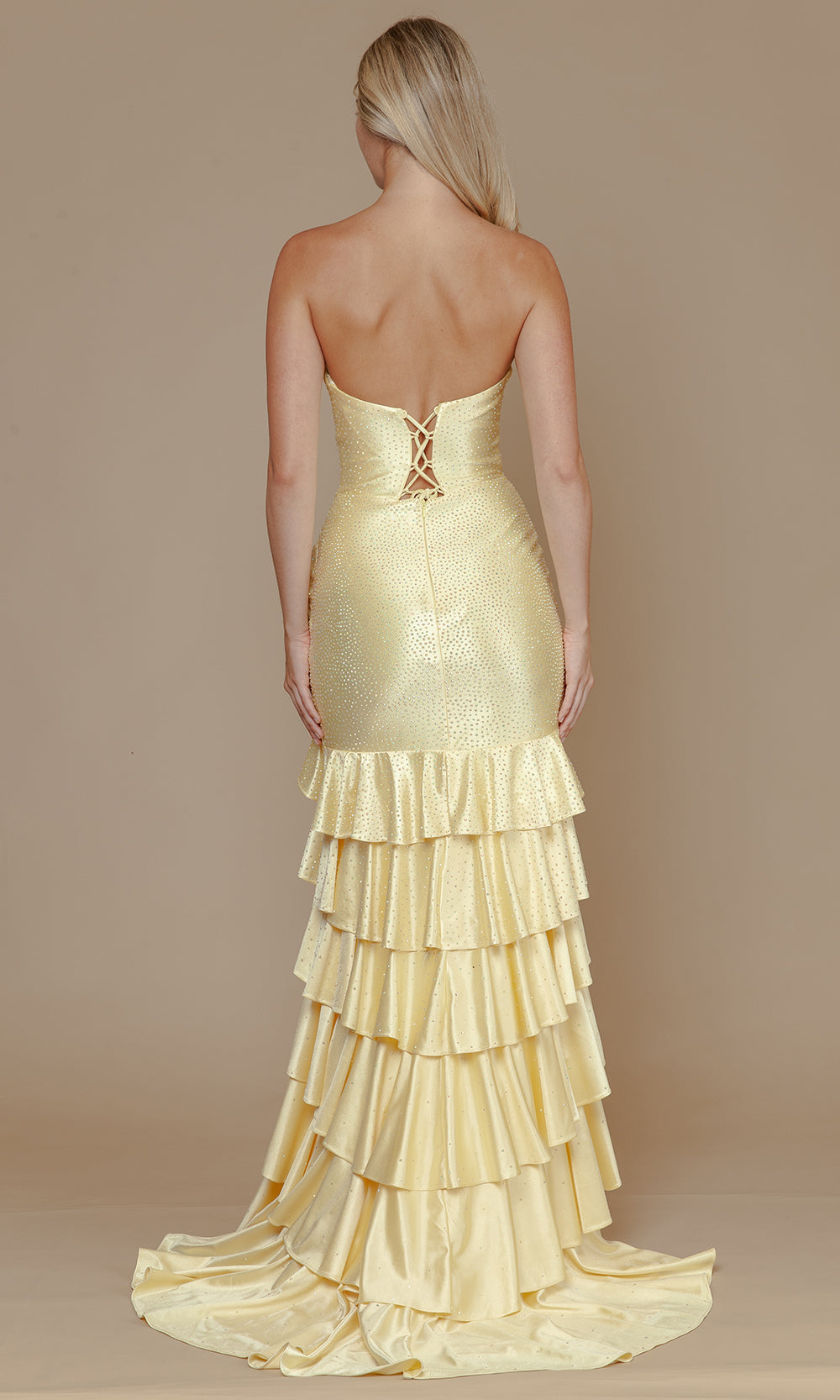 Poly USA 25158 - Cutout Bodice Sweetheart Trumpet Dress Prom Dresses