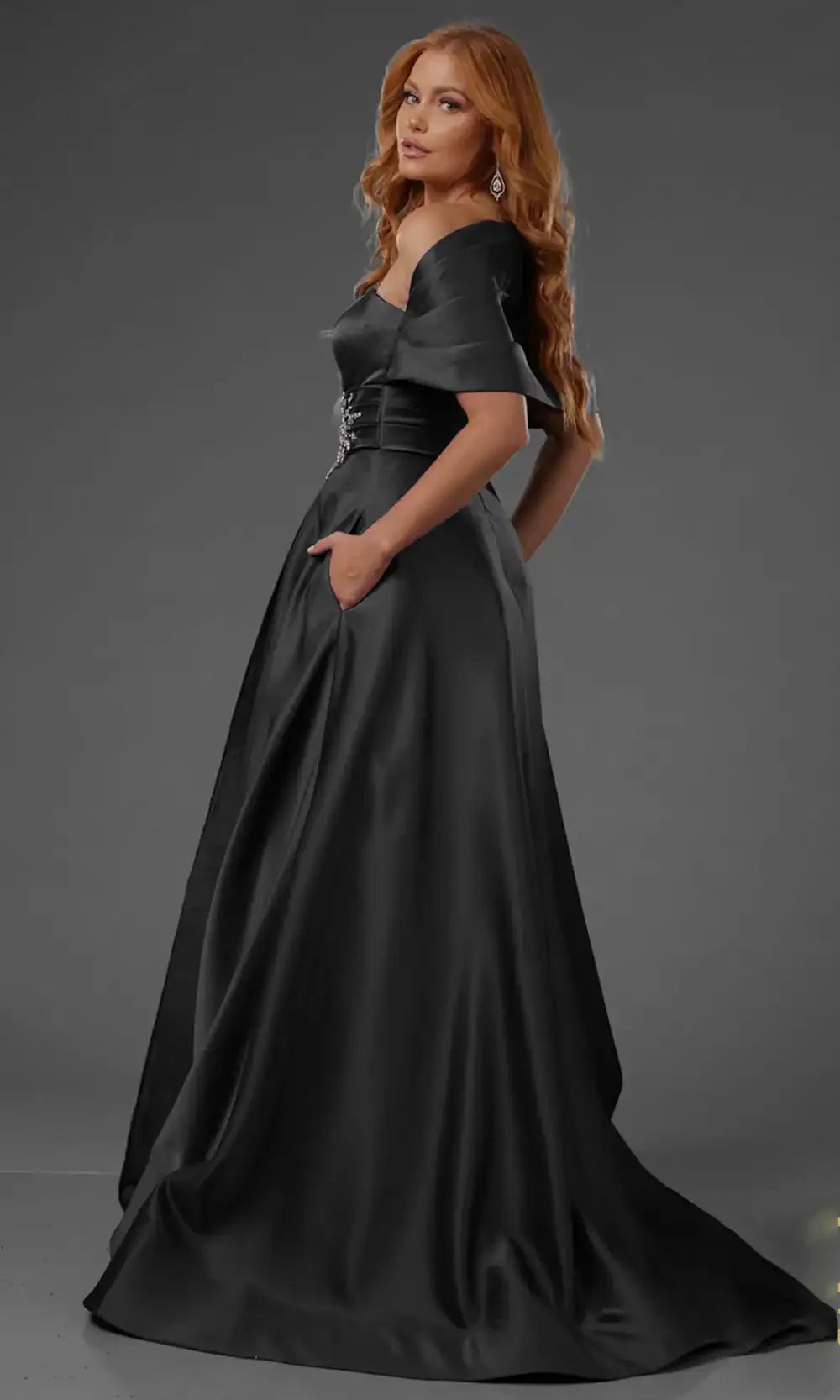 Terani Couture 251M4441 - Asymmetric A-Line Evening Gown Mother of the Bride Dresses