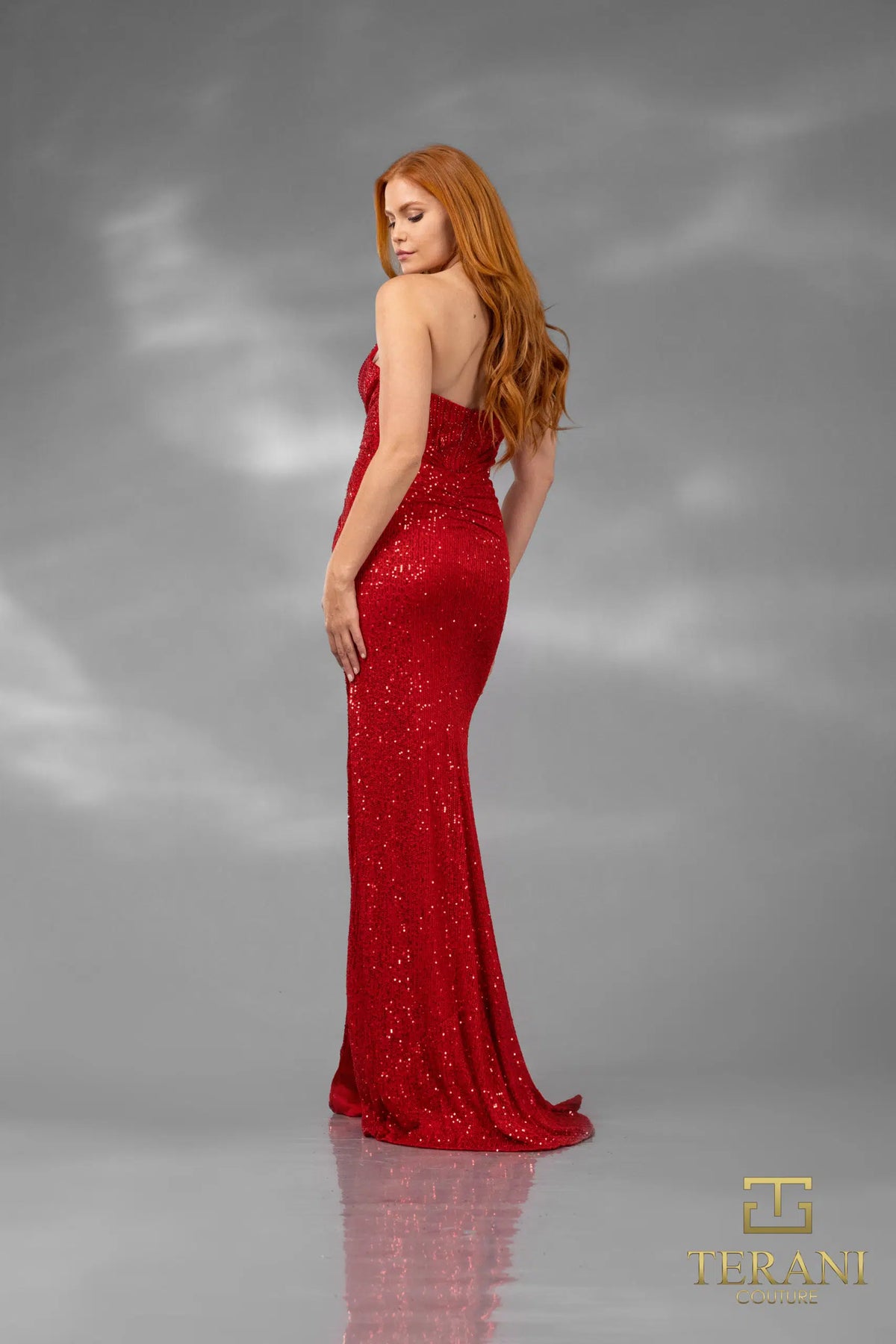 Terani Couture 251P4519 - Beaded Strapless Prom Gown