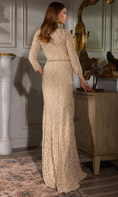 Terani Couture 252E5124 - Pleated Bodice Sweetheart Long Gown Special Occasion Dress