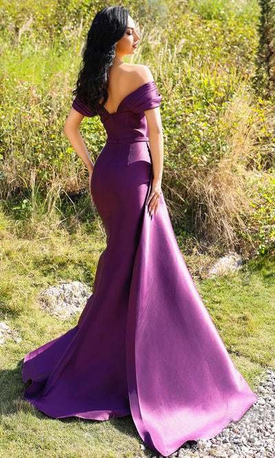 Terani Couture 252M5342 - Embellished Asymmetric Overskirt Gown Mother of the Bride Dresses