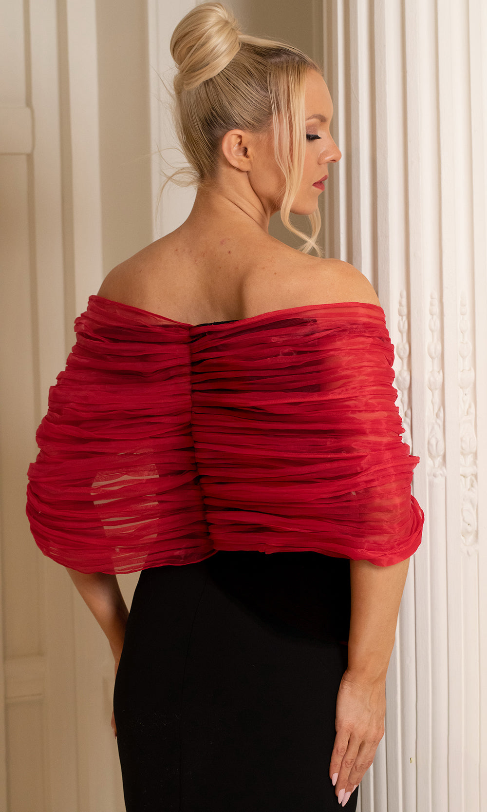 Terani Couture 252E5181 - Structured Asymmetric Sheath Gown Evening Dresses