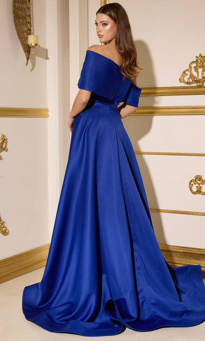 Terani Couture 252M5312 - Short Sleeve Sheath Gown with Beading Mother of the Bride Dresses