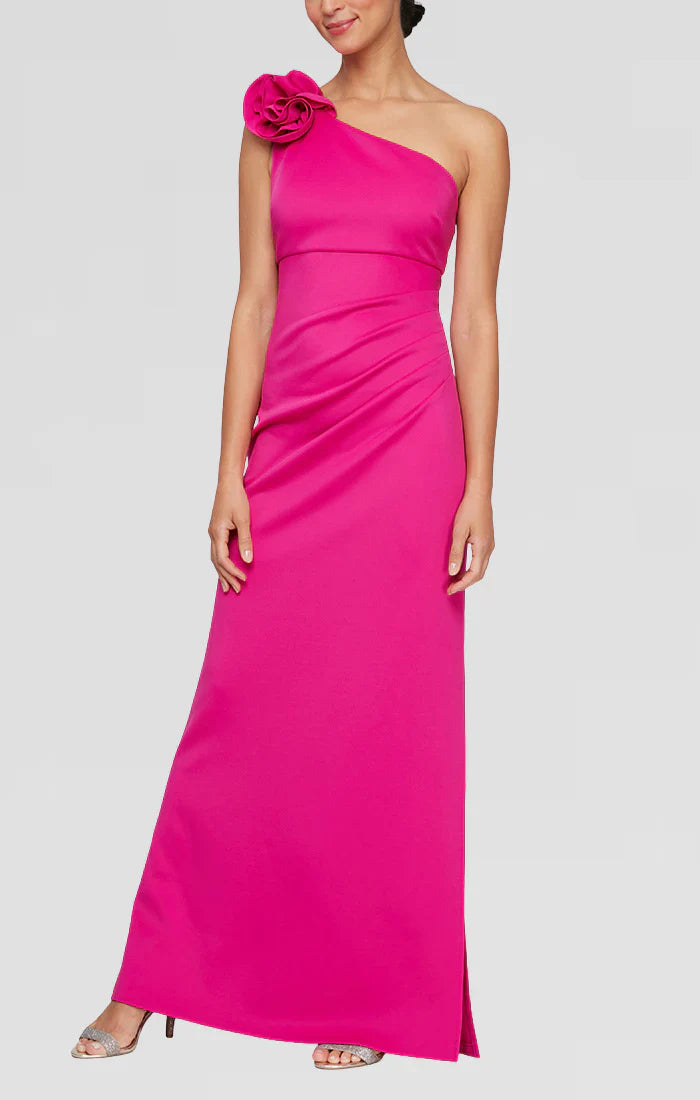 S.L. Fashions 9134208 - 3D Floral Cocktail Dress
