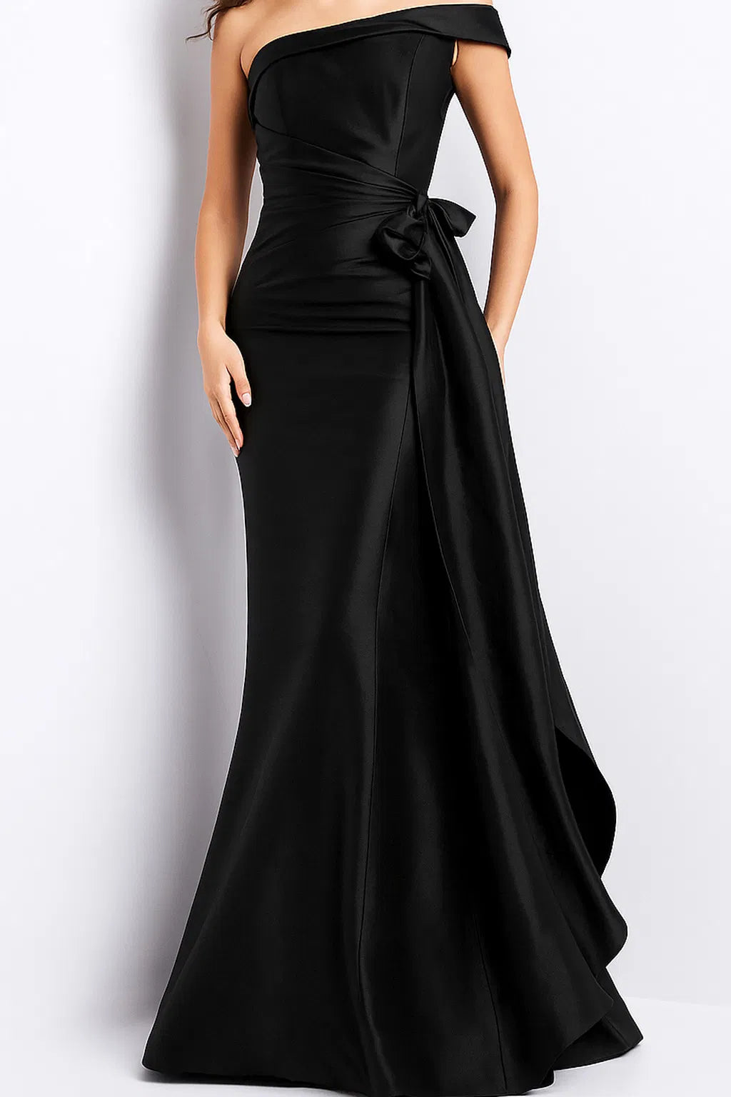 Jovani 25831 - One Shoulder Sheath Evening Gown