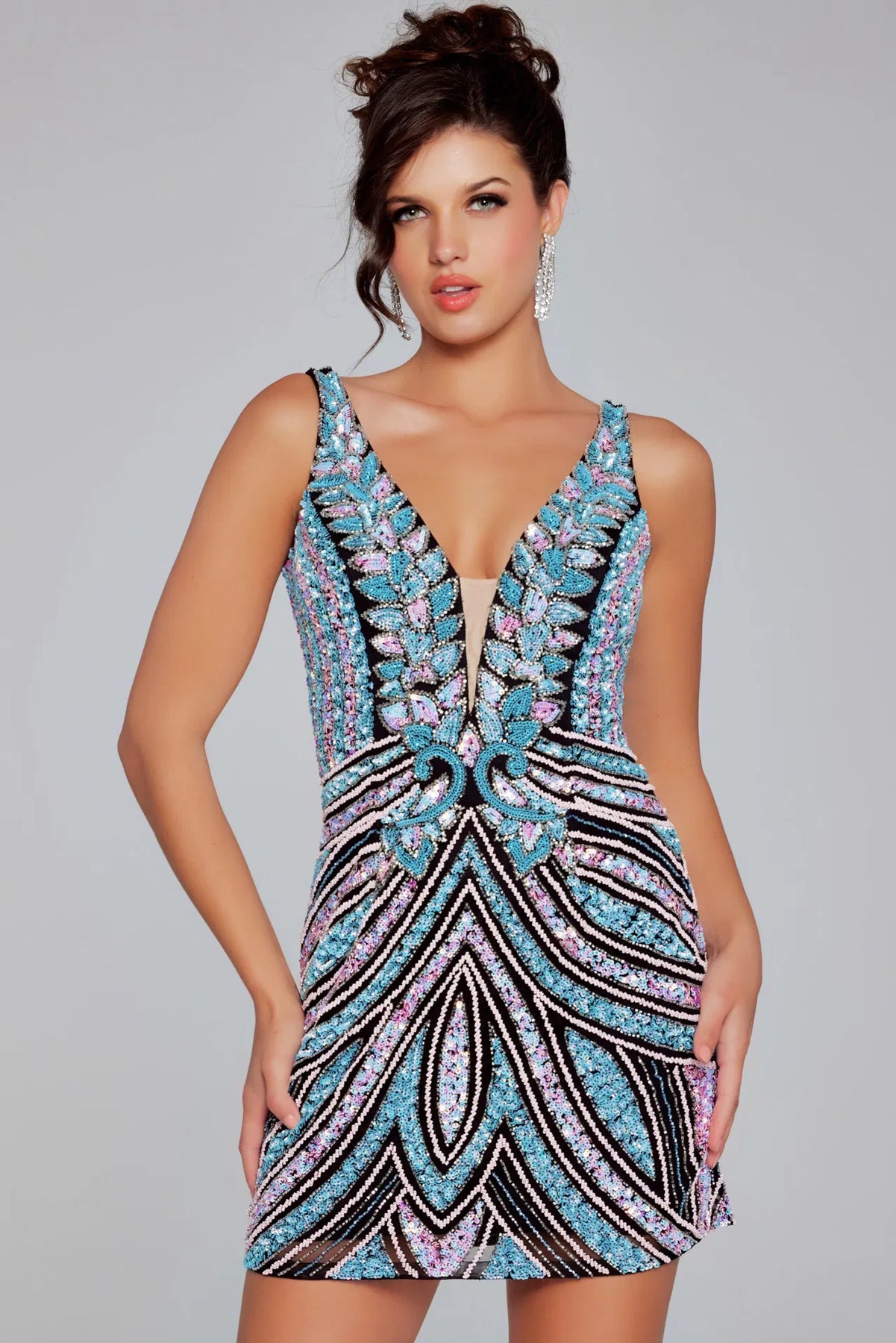 Jovani 25925 - Sequin Dress