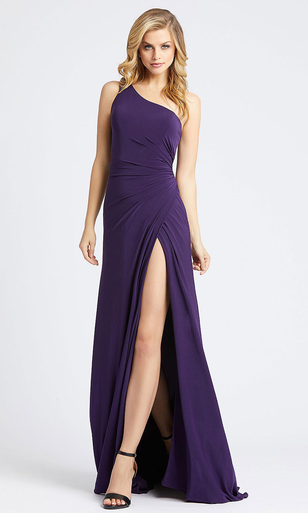 Ieena Duggal 26163I - Gathered Bodice Dress