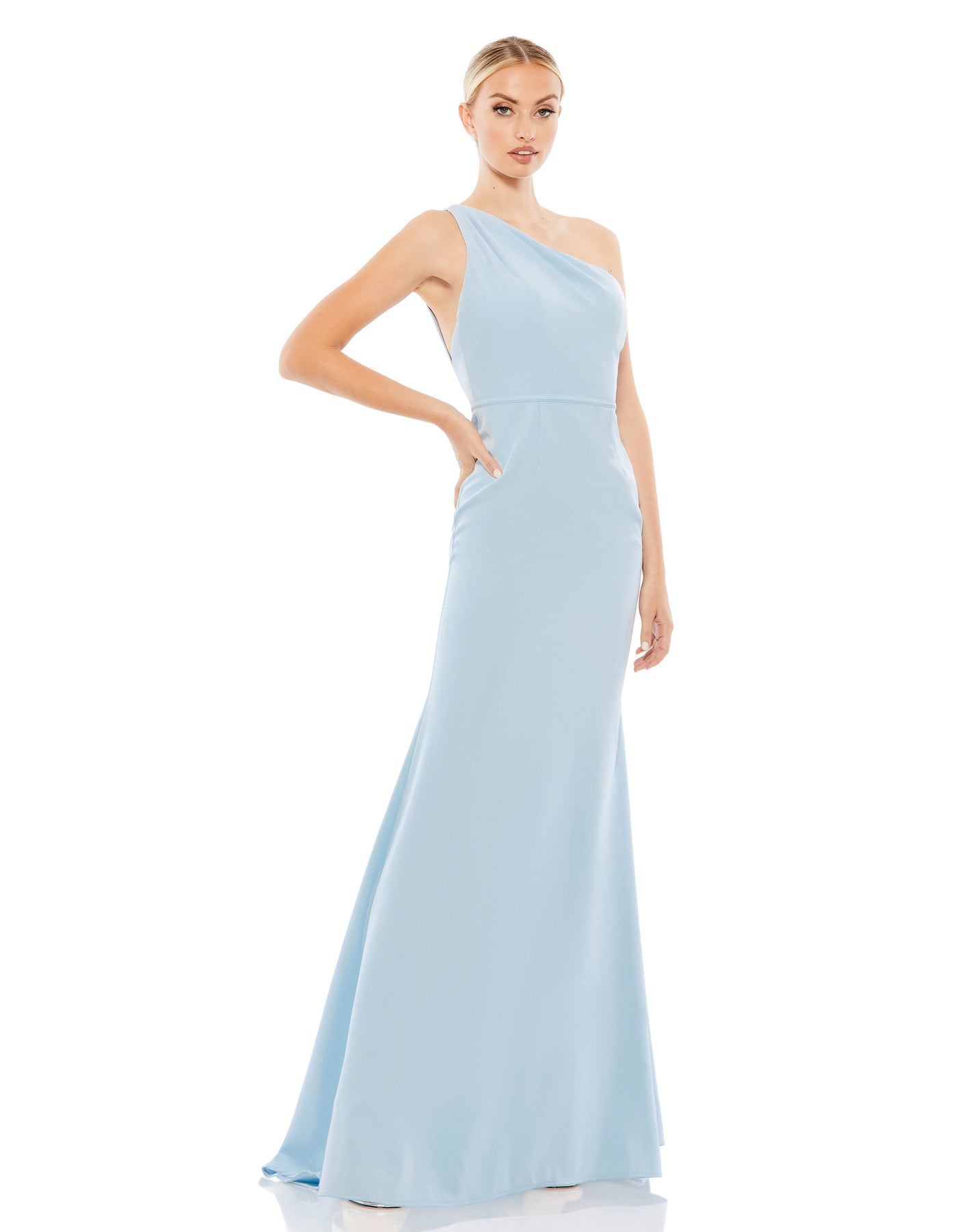 Ieena Duggal - 26266I One Shoulder Mermaid Dress
