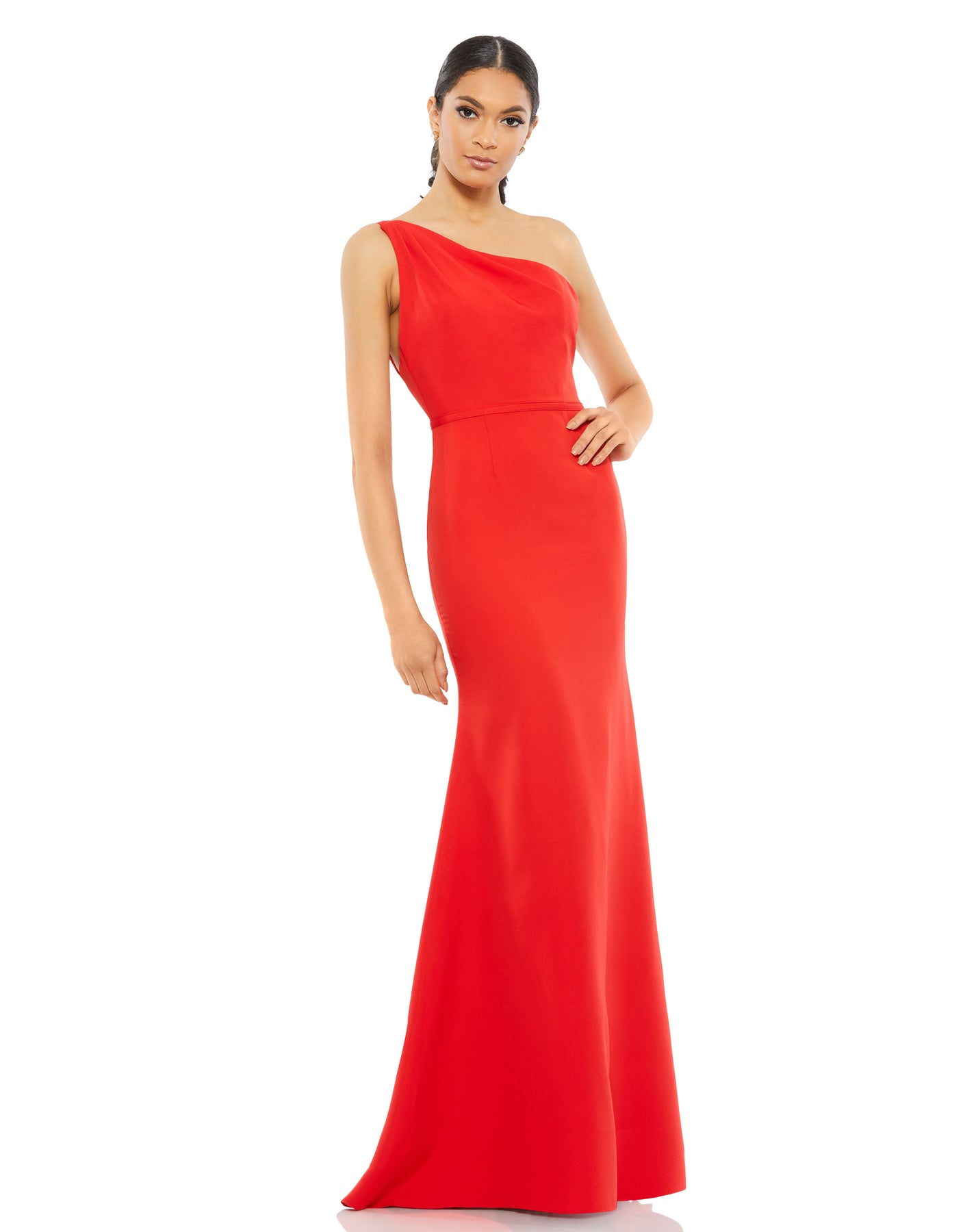 Ieena Duggal - 26266I One Shoulder Mermaid Dress
