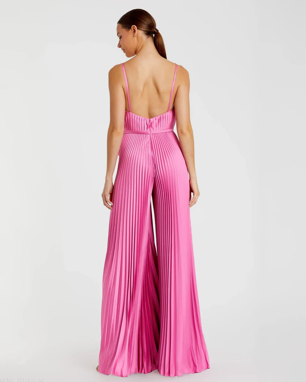 Ieena Duggal 26319I - Plunging Sweetheart Jumpsuit