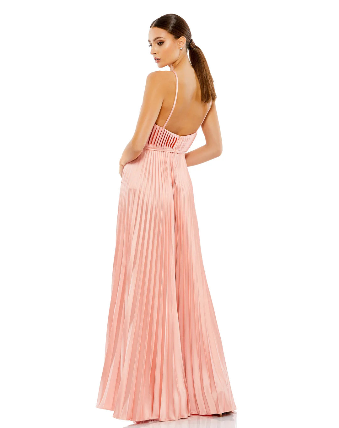 Ieena Duggal 26319I - Plunging Sweetheart Jumpsuit