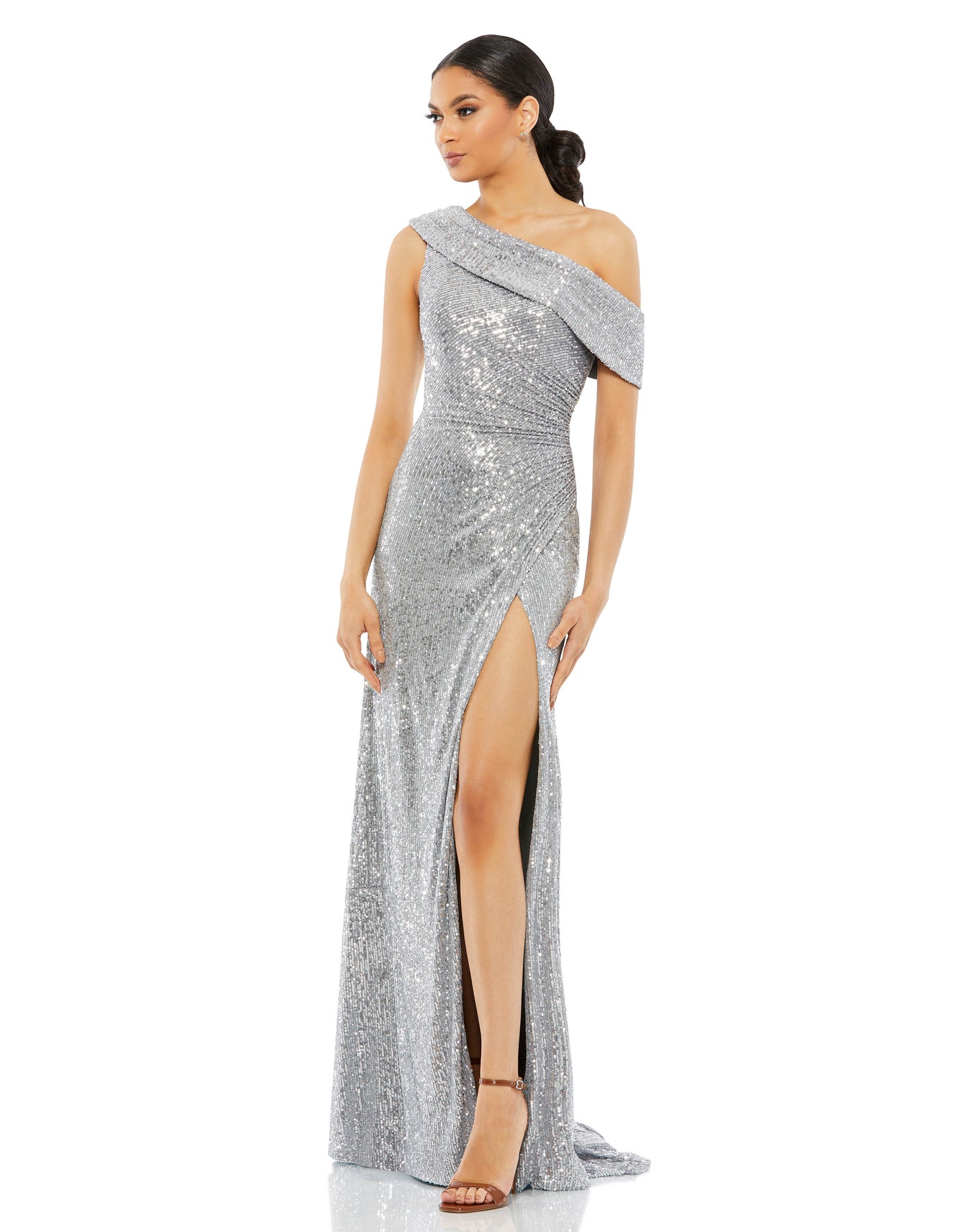 Ieena Duggal 26550I - Sequin Embellished Gown