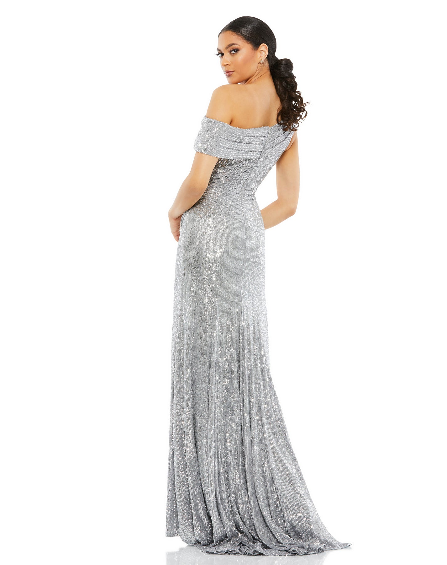 Ieena Duggal 26550I - Sequin Embellished Gown