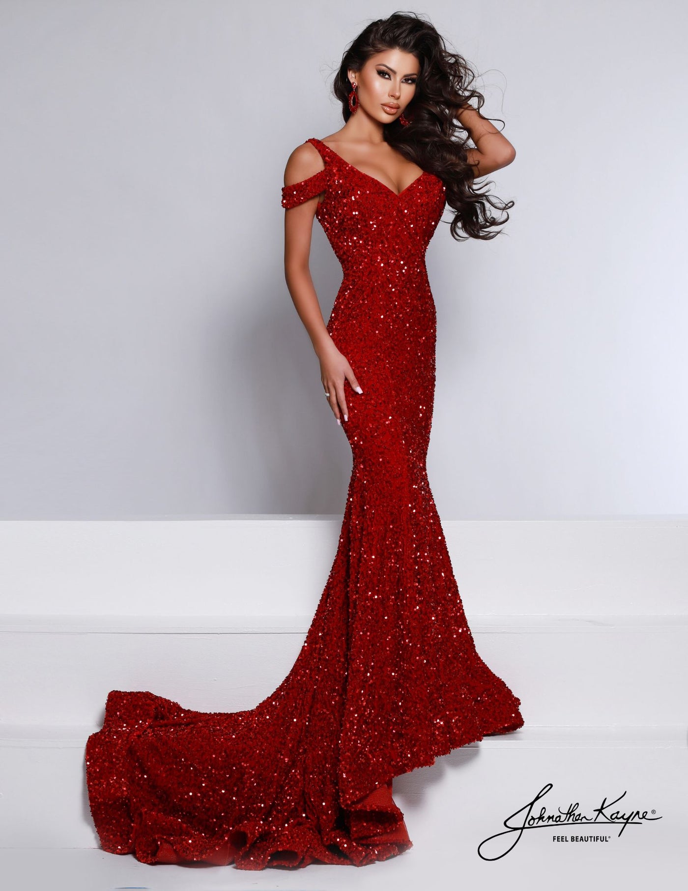 Johnathan Kayne 2678 - Sequin Gown