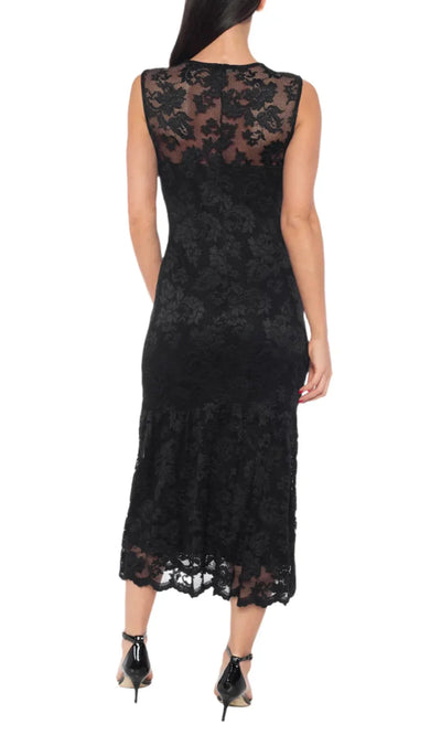 Marina 268669 - Sleeveless Flounce Hem Lace Dress Cocktail Dresses