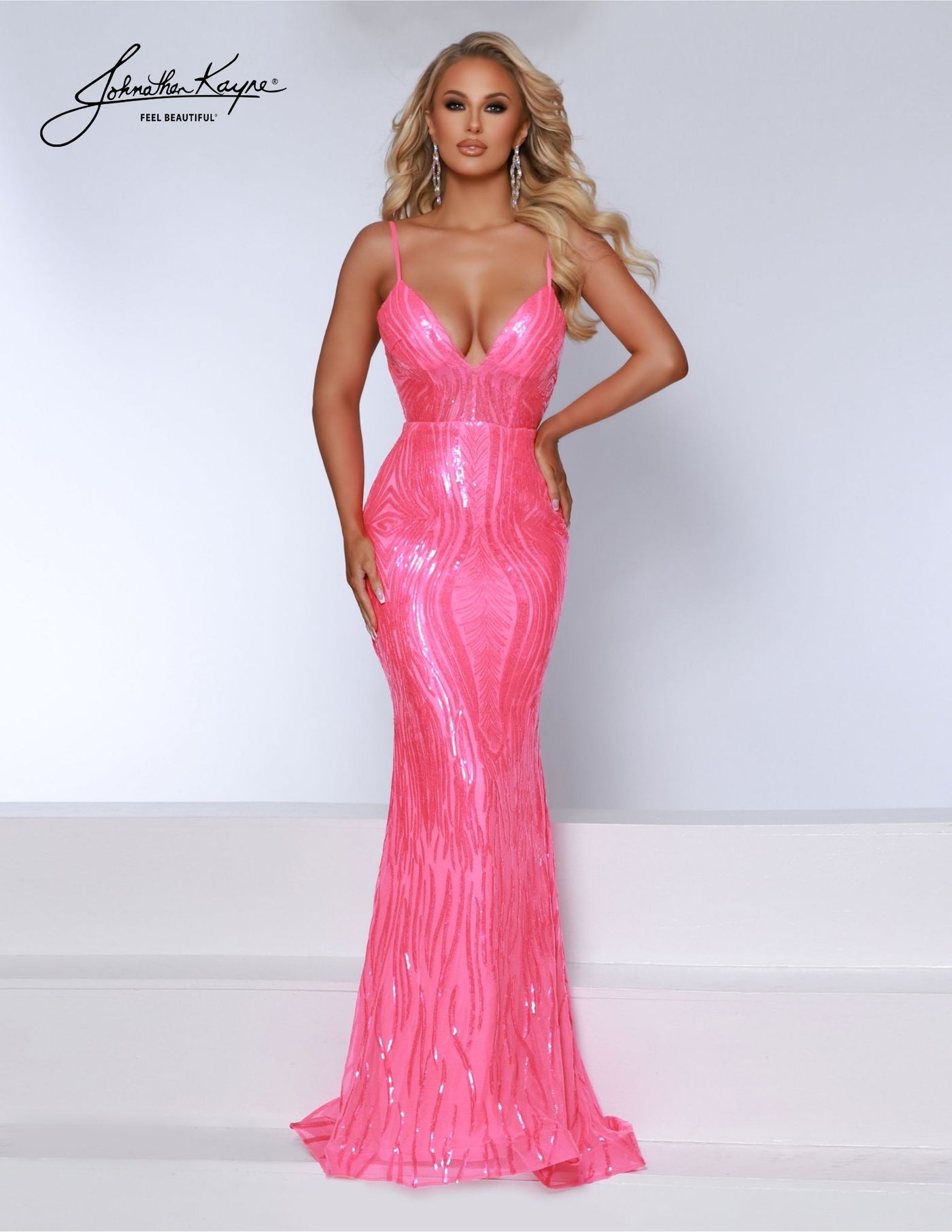 Johnathan Kayne 2704 - Sequin Gown