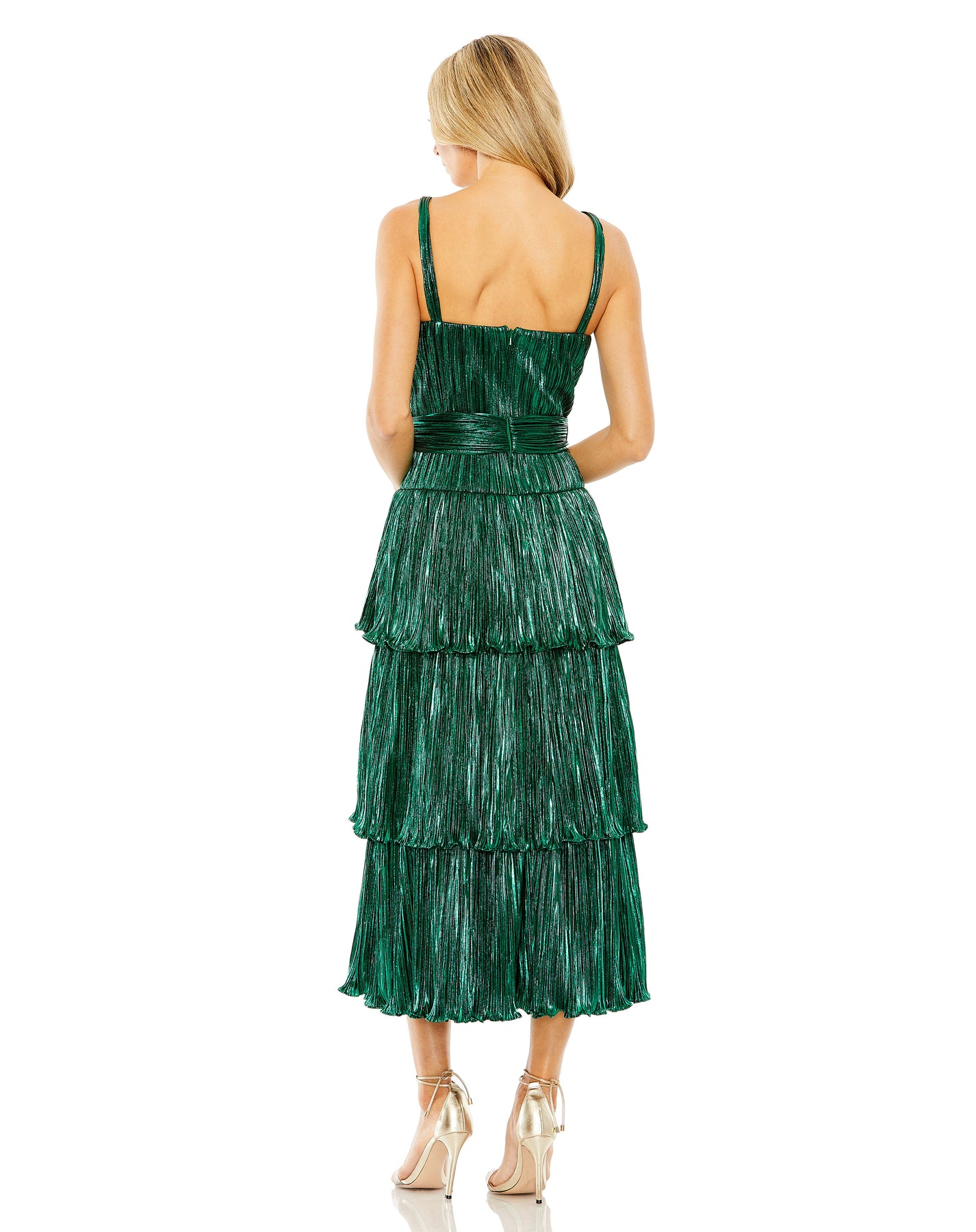 Ieena Duggal 27062 - Ruffle Tiered Prom Dress