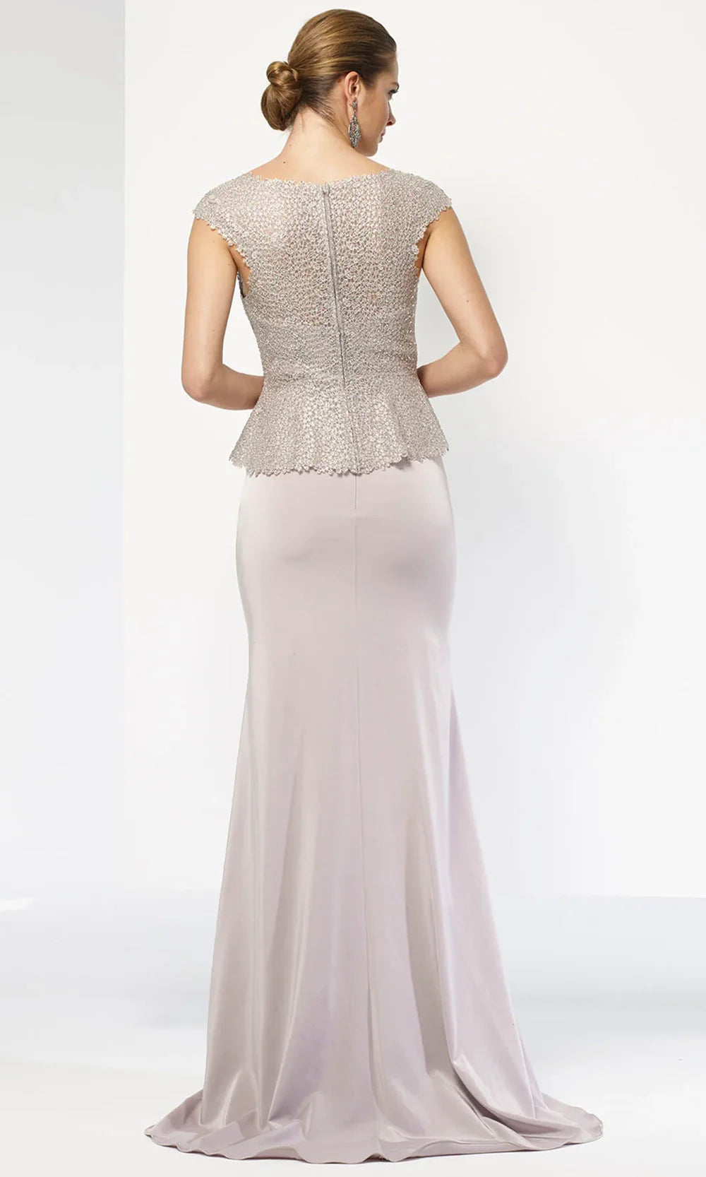Alyce Paris 27105 - Sweetheart Crepe Sheath Gown Formal Gowns