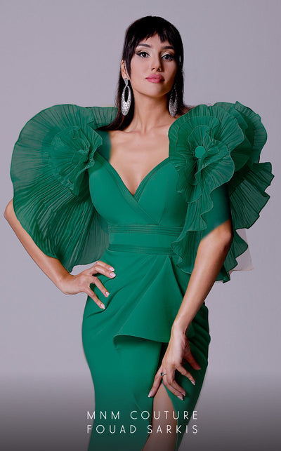 MNM Couture 2712 - Ruffled Gown