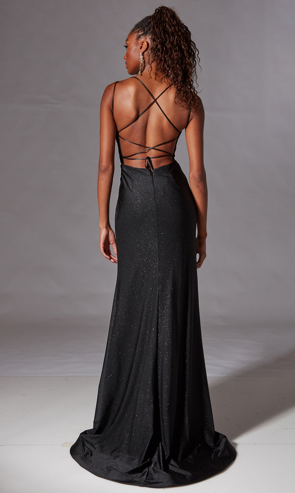 Aerie Couture 271 - Strappy Dress with Lace-Up Back Prom Dresses