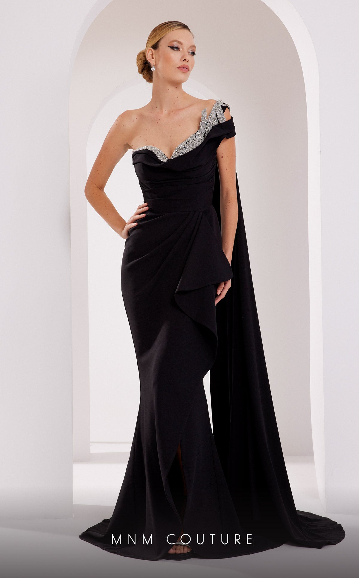 MNM Couture 2720 - Ruched Gown