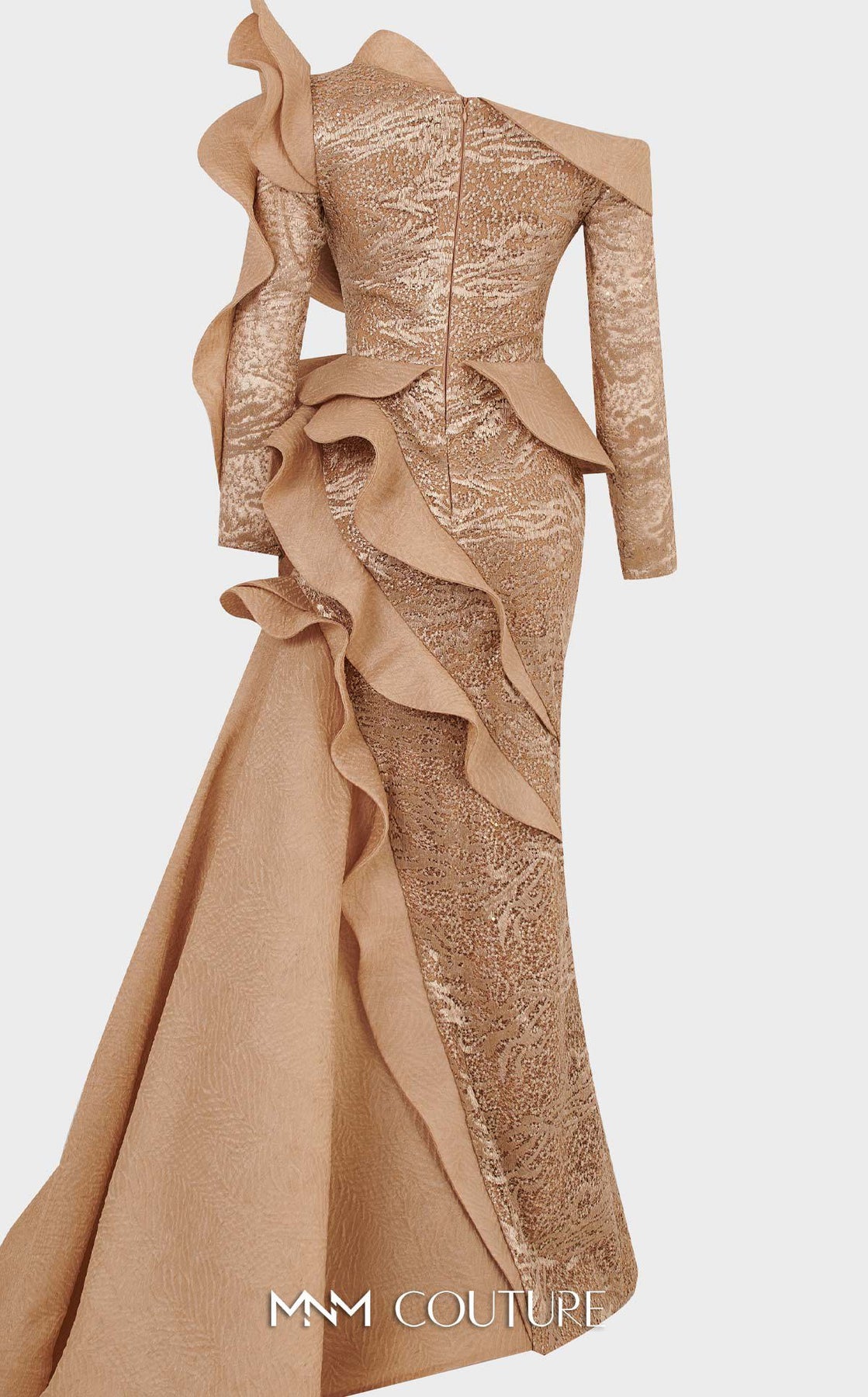 MNM Couture 2735 - Ruffled Gown