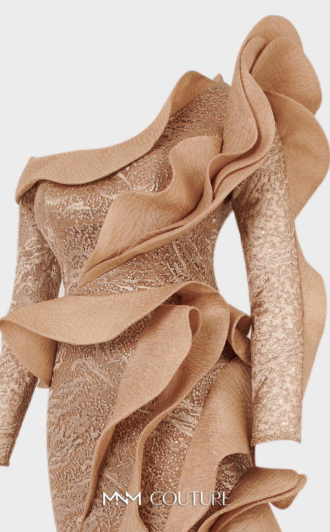 MNM Couture 2735 - Ruffled Gown