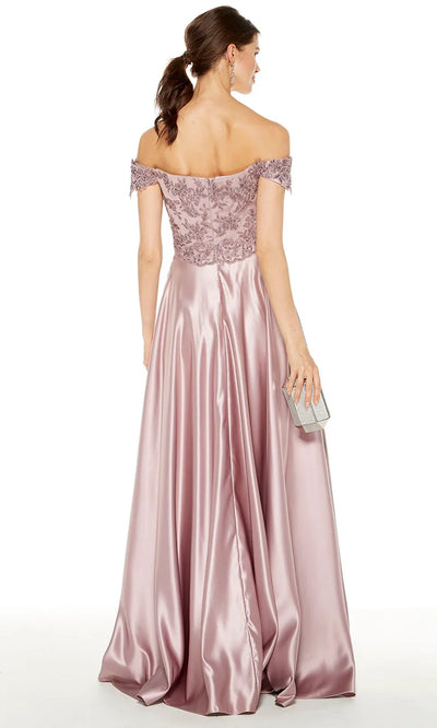 Alyce Paris 27393 - Sweetheart Satin A-Line Evening Gown Prom Dresses