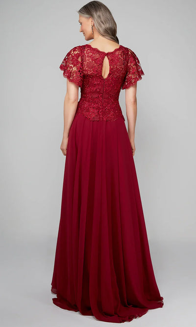 Alyce Paris 27469 - Bateau Embroidered A-Line Gown Mother of the Bride Dresses