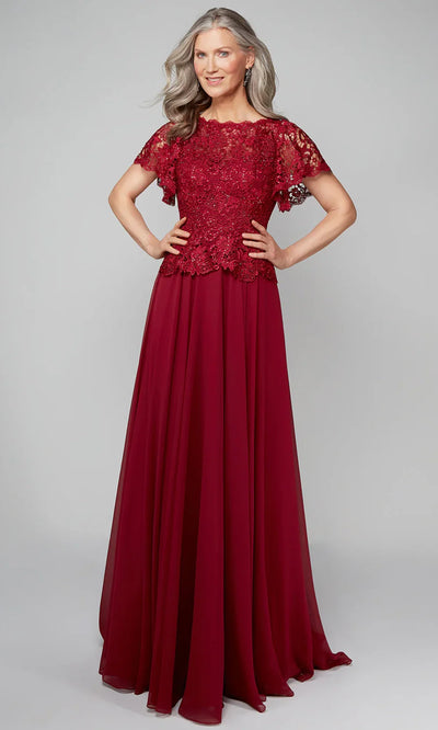 Alyce Paris 27469 - Bateau Embroidered A-Line Gown Mother of the Bride Dresses