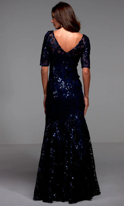 Alyce Paris 27497 - Elegant Allover Sequin Long Gown Mother of the Bride Dresses