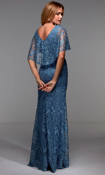 Alyce Paris 27506 - Long Lace Embroidered Formal Dress Mother of the Bride Dresses