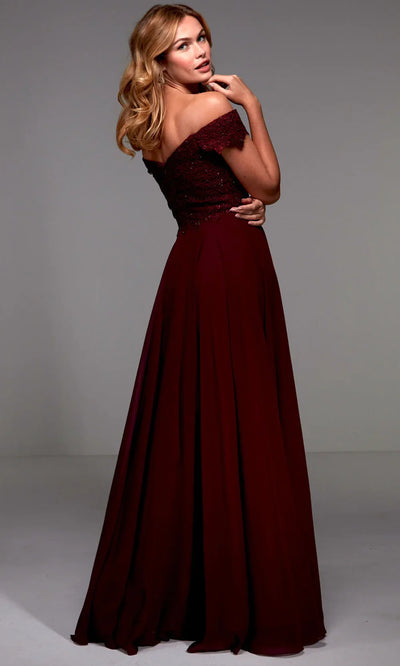 Alyce Paris 27510 - Off Shoulder Flowy A-line Evening Dress Formal Gowns